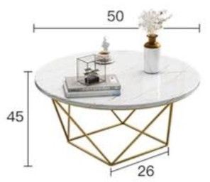 marble top coffee table