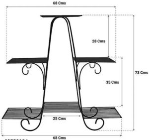 Metal Planter Stand