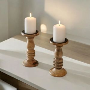 pillar candle stand