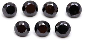 Black Round Diamond