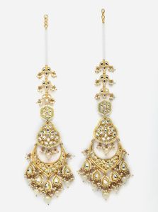 Zard Sheesh Drop Earring, DGED23001