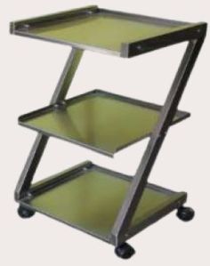 Z Shaped Instrument Trolley