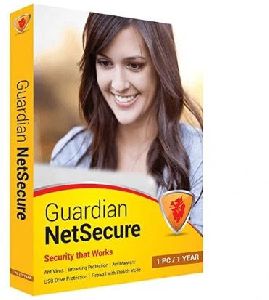 1 User 1 Year Guardian Netsecure Antivirus Software