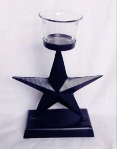 star shape tealight candle holder