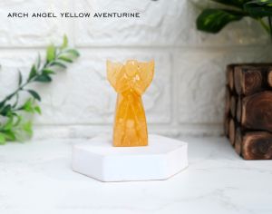 Yellow Aventurine Arch Angel