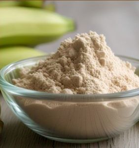 dehydrated green banana powder