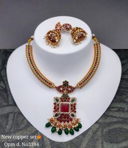 rajasthani gold necklace