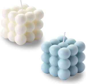 Square Bubble Candle