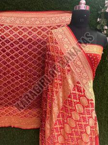 Orange Chiffon Sarees