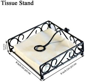 Black Tissue Paper Stand