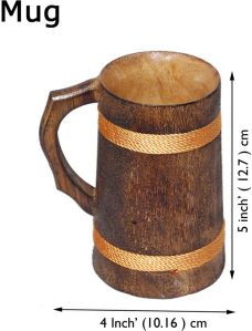 Wooden Coffee Mug