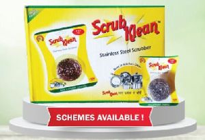 xtraa safai scrub clean 10 pc pack ss scrubber