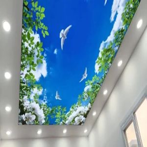 LED Stretch Fabric Ceiling