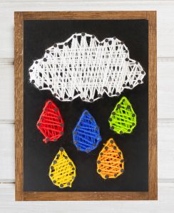 Rain String Wall Art