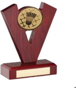 7 Inch Wooden Trophy