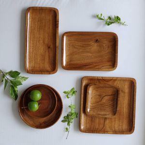 Wooden Fancy Serving Tray