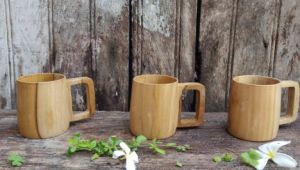 Wooden Tea Cups