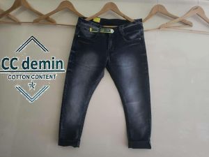 Men's Cropped Jeans