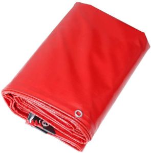 Red HDPE Tarpaulin