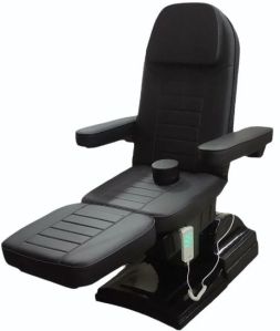 Motorized Black Dermatology Chair