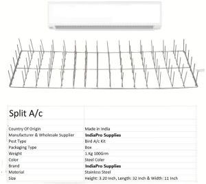 Window AC kit Bird Spike