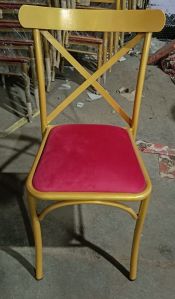 Cross back chair