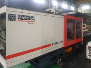 ferromatik milacron omega 250 injection molding machines