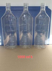 1000ml liquor glass bottle