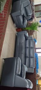 Grey colour sofa set 5 seater