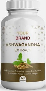 Aswagandha extract capsule