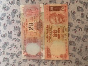 20 Rupees note