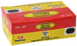 A2 -Small Oval -30pcs Tube Repair Chemical Patch