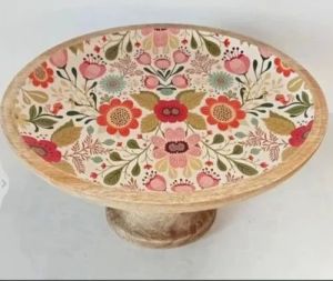 Mango Wood Cake Stand