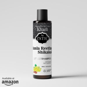 Khadi Zstic -Amla Reetha Shikakai Shampoo