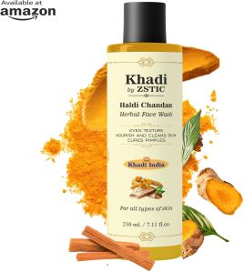 Khadi Zstic -Haldi Chandan facewash