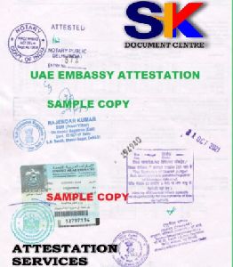 Dubai Embassy Attestation