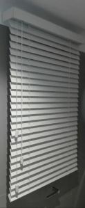 White PVC Horizontal Blinds