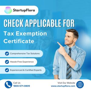 Tax Exemption Certificate