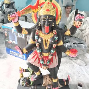 marble maa kaali statue