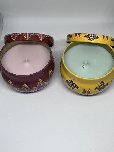 Moroccan jar candle