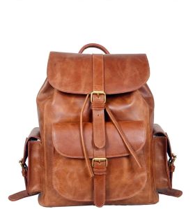 LEATHER BACKPACK