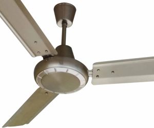 CHROME CEILING FAN