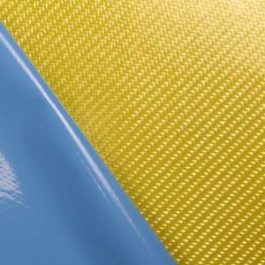 Yellow Bonded Aramid Prepreg Fabric