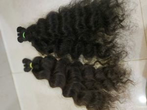 NON REMY VIRGIN HUMAN HAIR EXTENSIONS