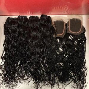 REMY VIRGIN HD LACE CLOSURE TEMPLE HUMAN HAIR