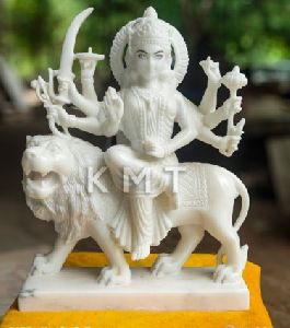 Marble Durga Statue