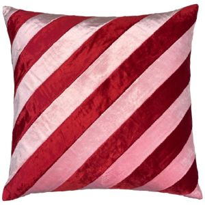 Velvet Candy Design Pillow Case