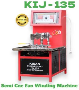 Kisan Engineering KIJ - 135 Semi CNC Ceiling Fan Winding Machine