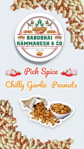 chilli garlic peanuts