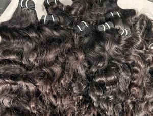 NATURAL VIRGIN MACHINE WEFT HUMAN HAIR